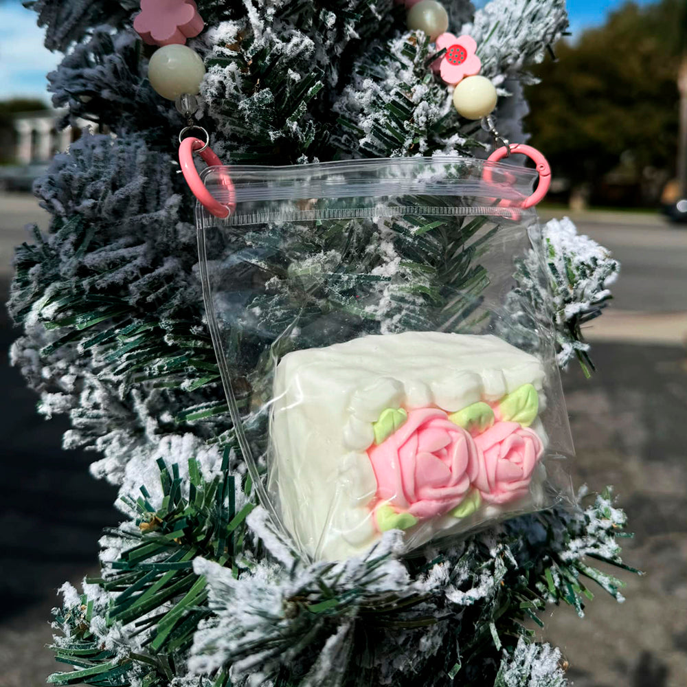 Flower Cake Luminous | Handmade Taba Squishy