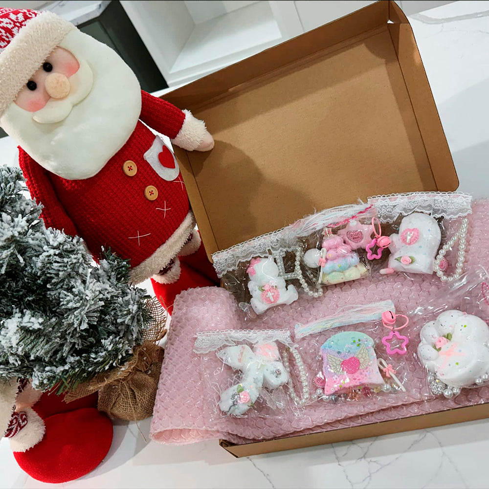 Christmas Bundle Box - 6 toys | Handmade Taba Squishy