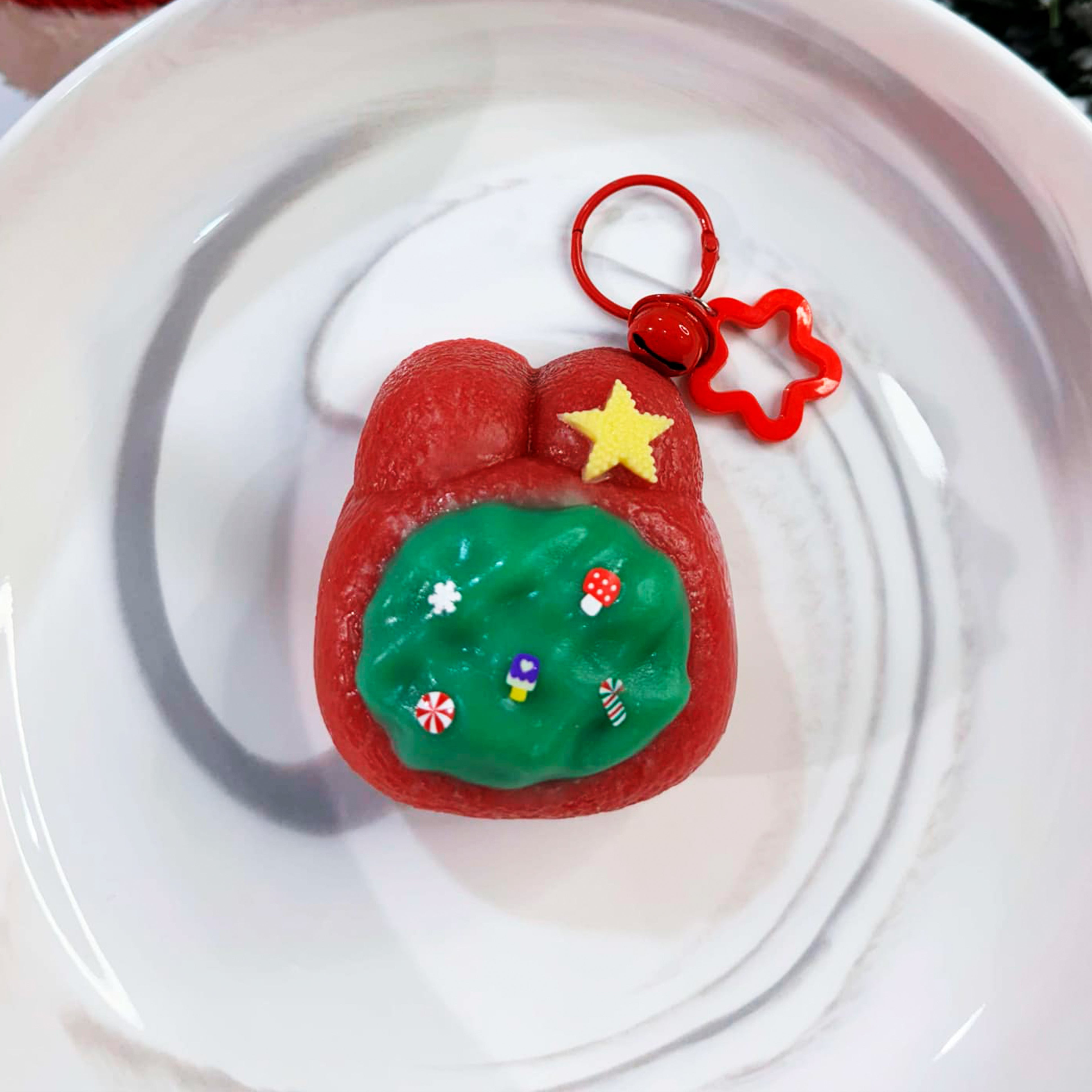 Luminous Christmas Bunny | Handmade Taba Squishy