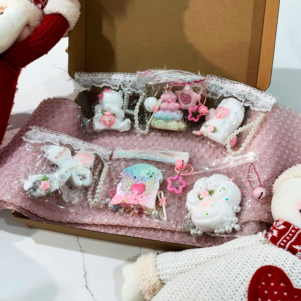 Christmas Bundle Box - 6 toys | Handmade Taba Squishy