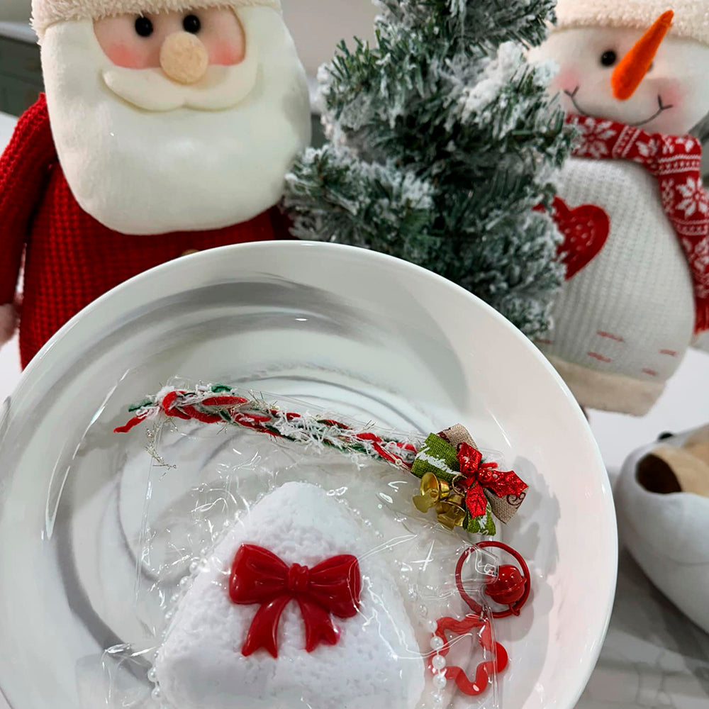 Christmas Rice Ball | Handmade Taba Squishy