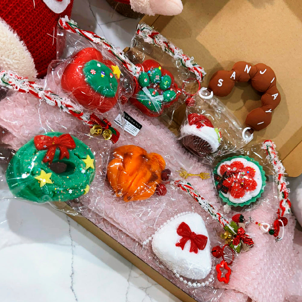 Christmas Bundle Box - 7 toys | Handmade Taba Squishy