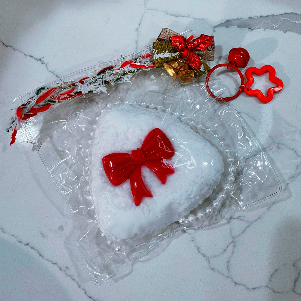 Christmas Rice Ball | Handmade Taba Squishy