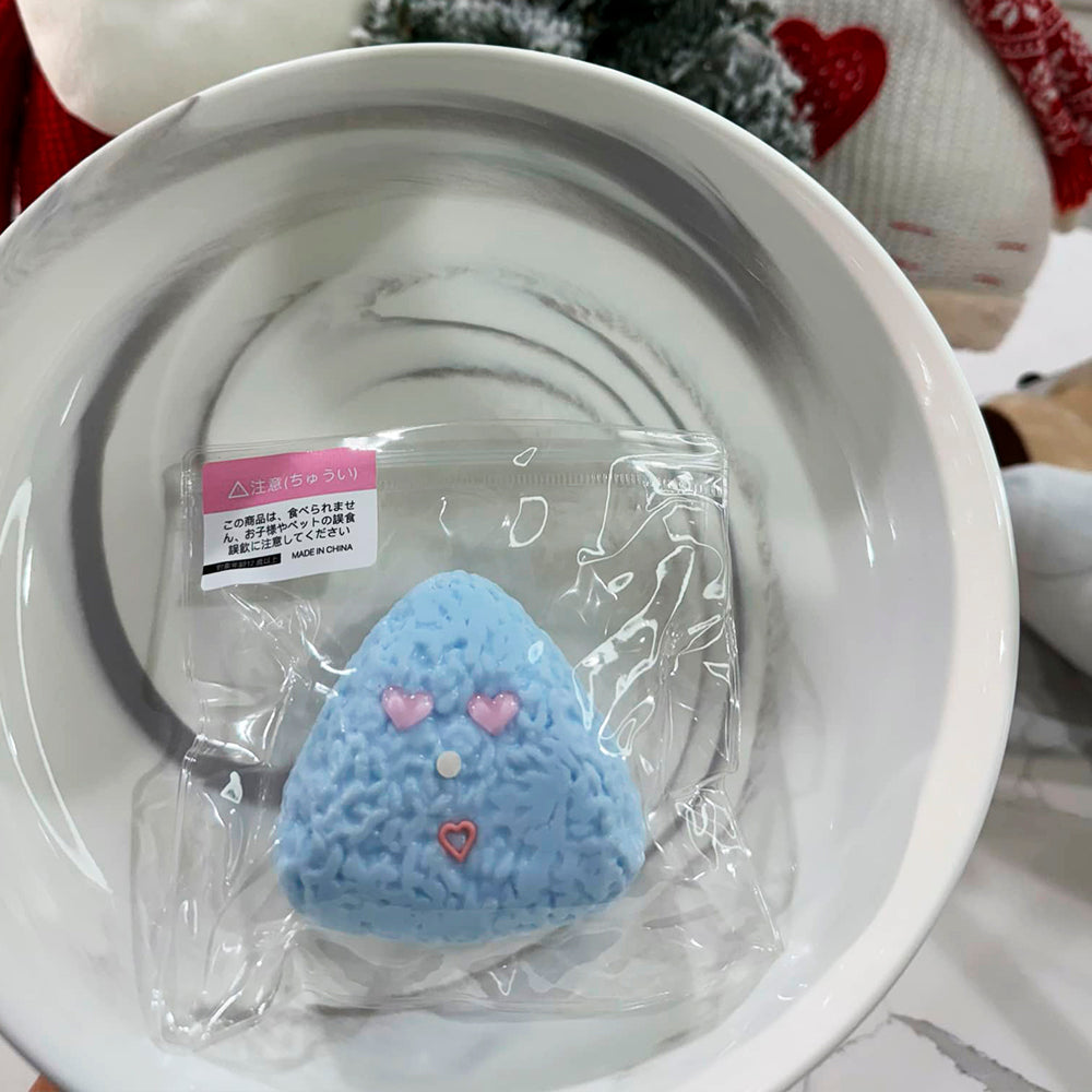 Grinch Rice Ball | Handmade Taba Squishy
