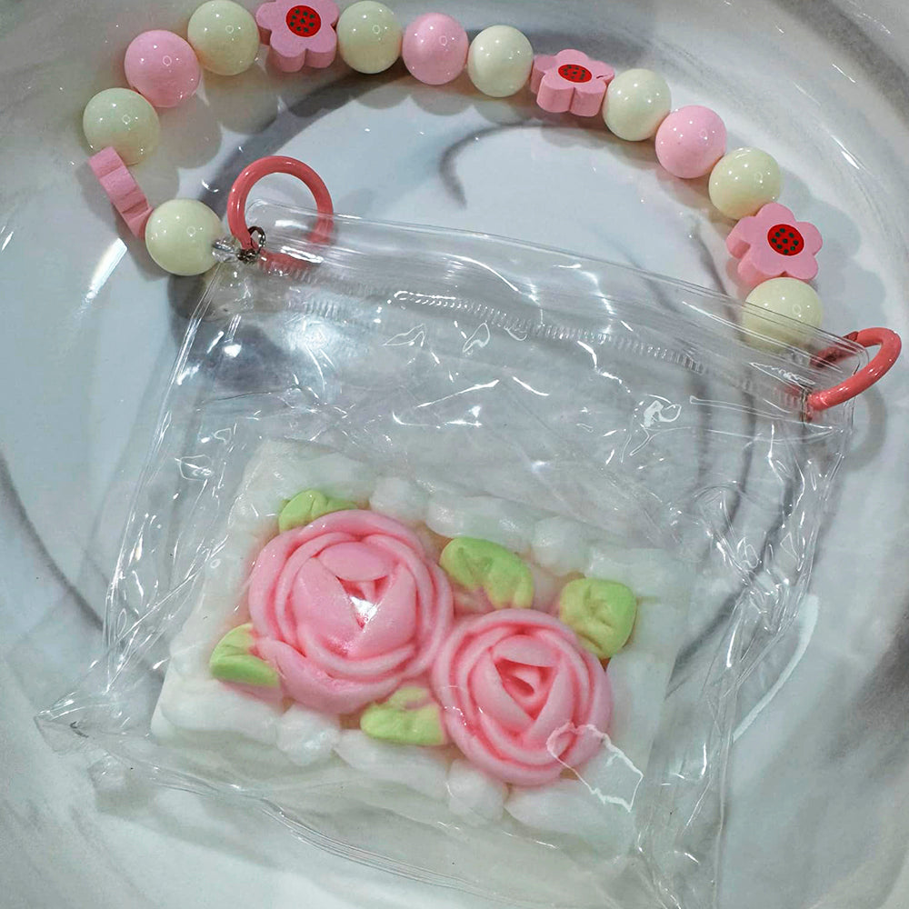 Flower Cake Luminous | Handmade Taba Squishy