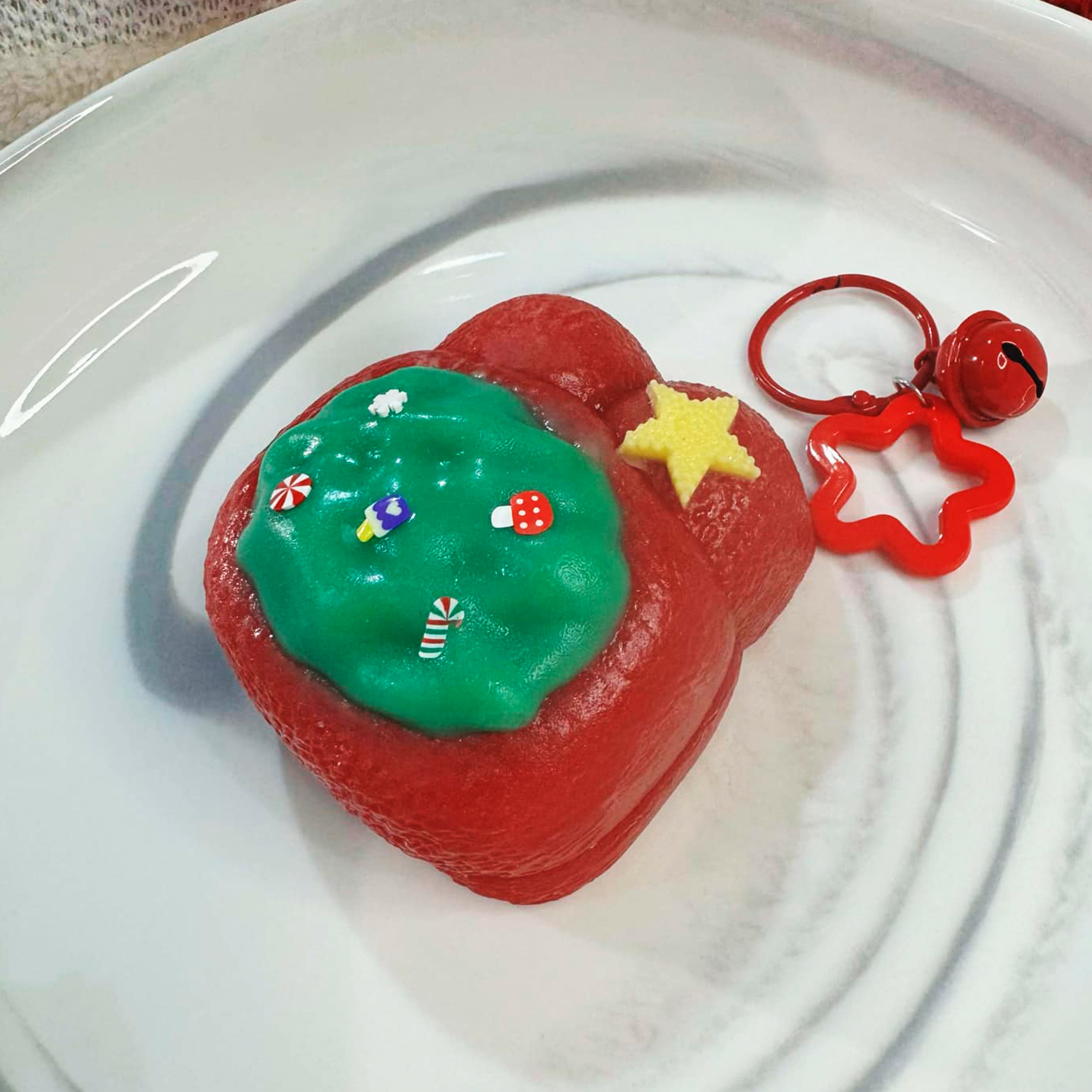 Luminous Christmas Bunny | Handmade Taba Squishy