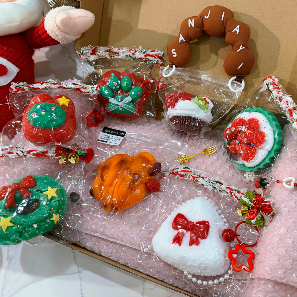 Christmas Bundle Box - 7 toys | Handmade Taba Squishy
