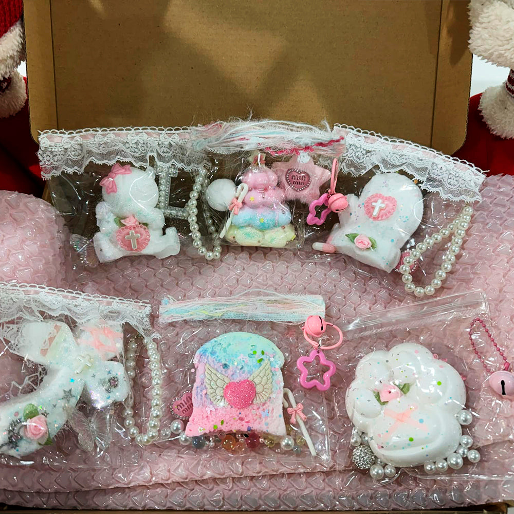 Christmas Bundle Box - 6 toys | Handmade Taba Squishy