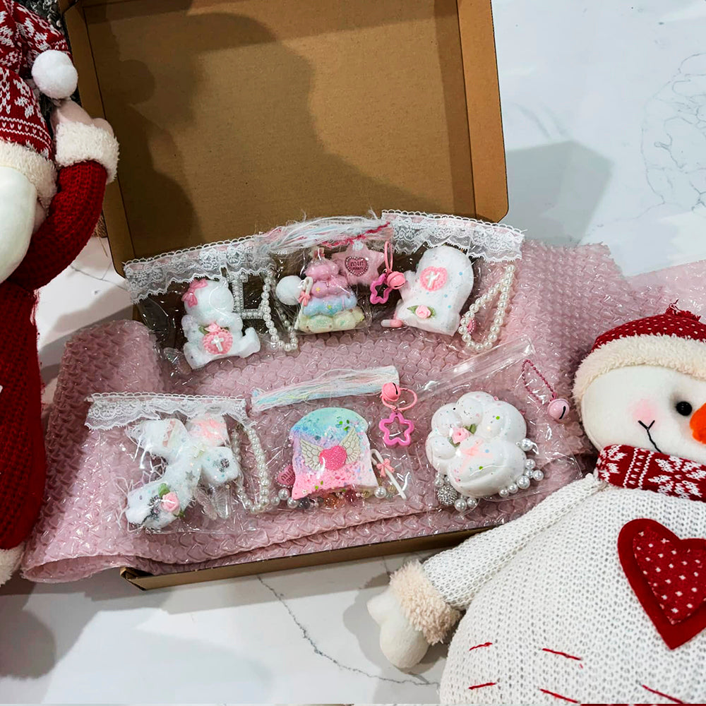 Christmas Bundle Box - 6 toys | Handmade Taba Squishy
