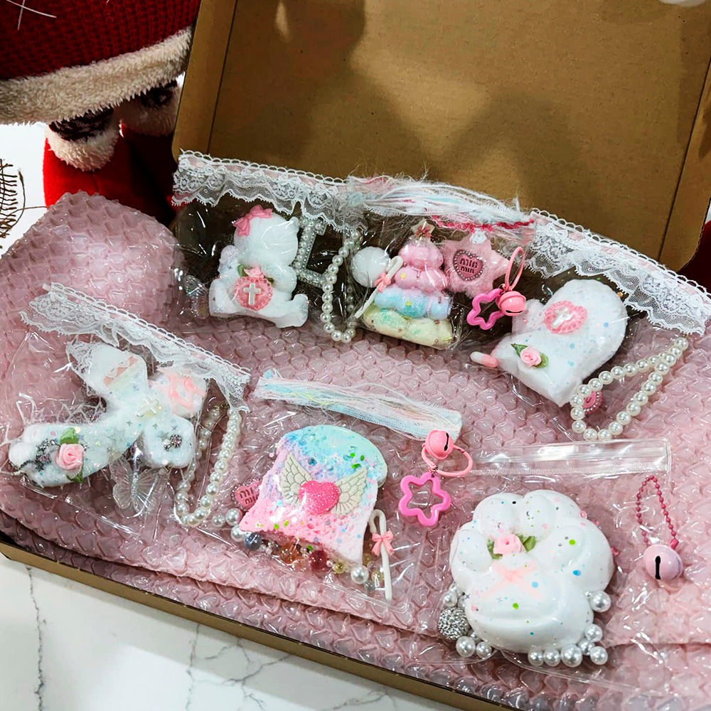 Christmas Bundle Box - 6 toys | Handmade Taba Squishy