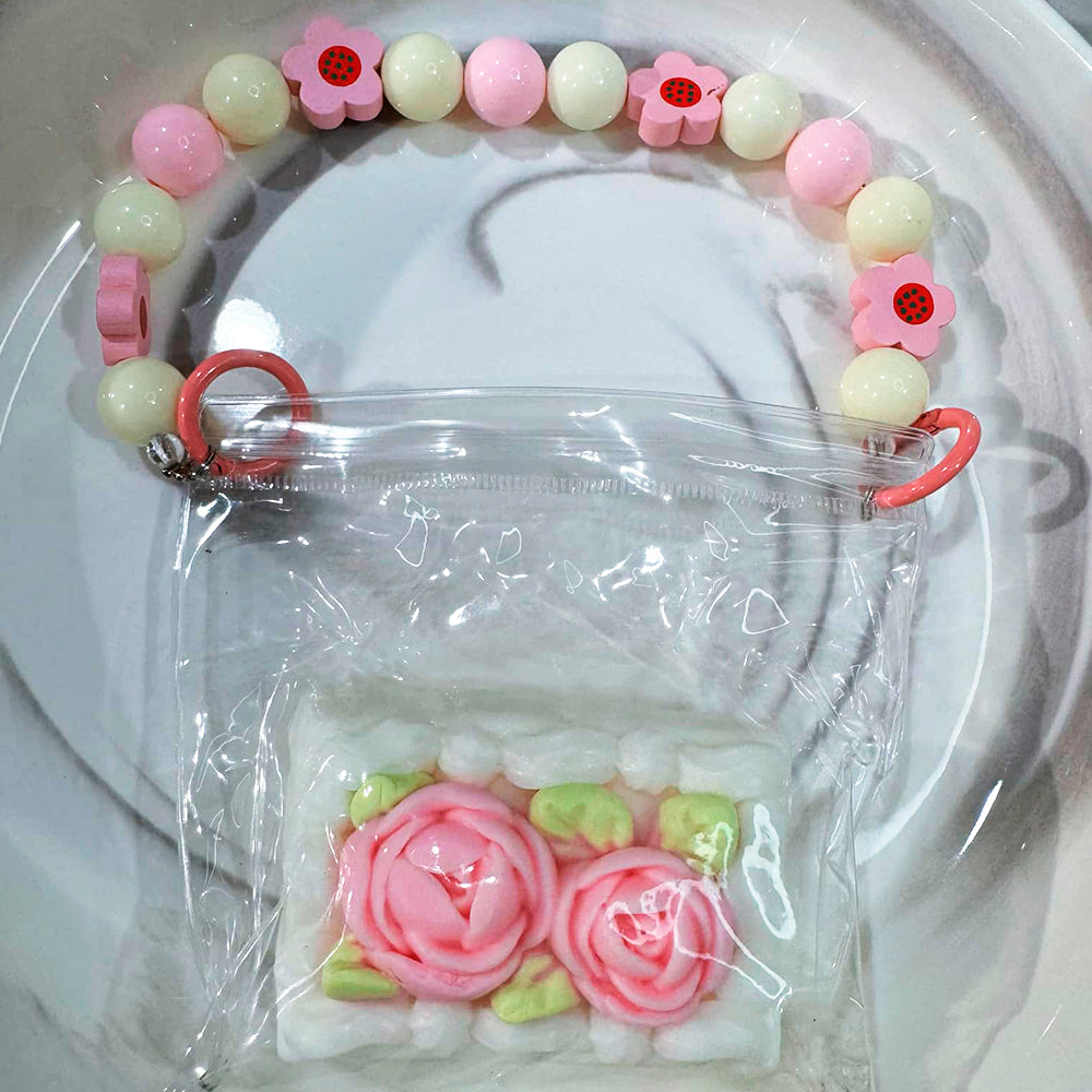 Flower Cake Luminous | Handmade Taba Squishy