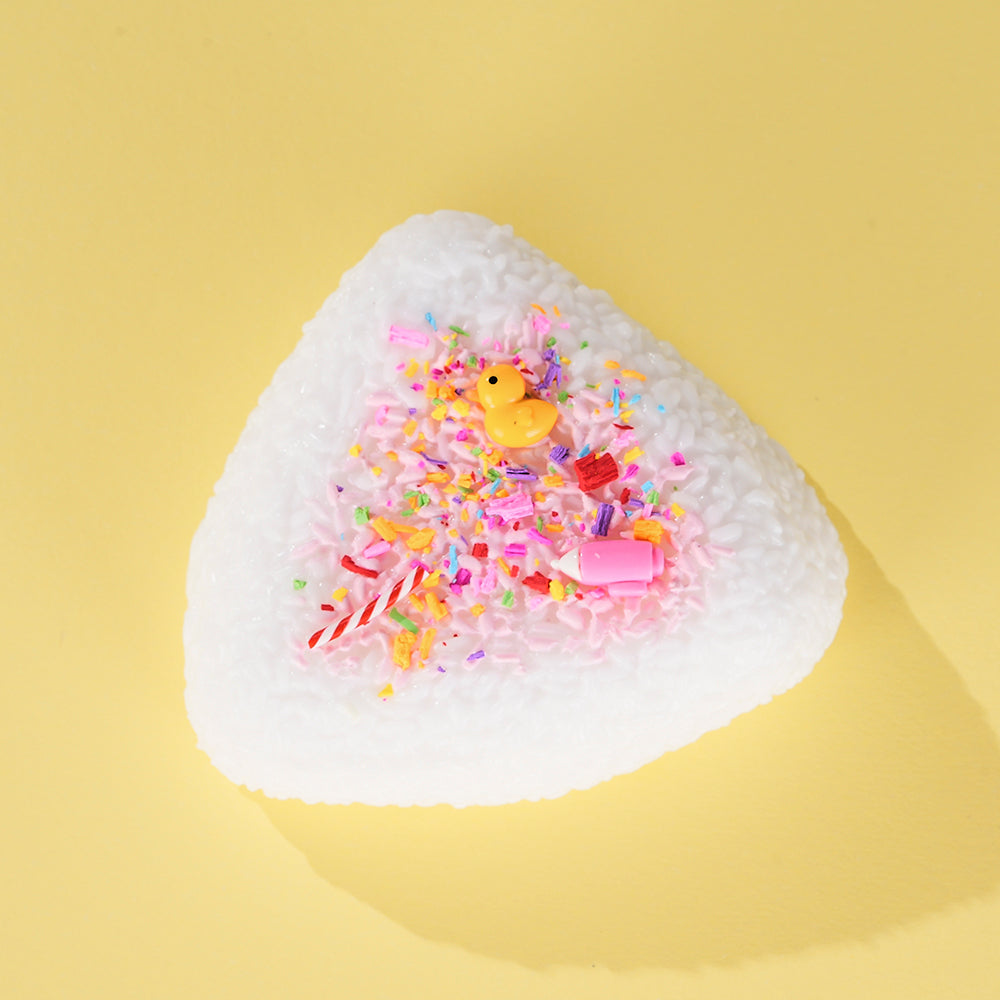 Handmade Taba Squishy | Duckling Rice Ball | Stress Relief Toy