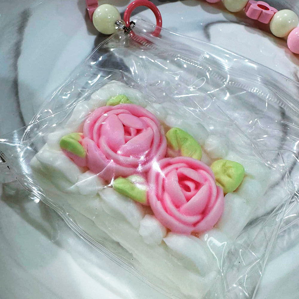 Flower Cake Luminous | Handmade Taba Squishy