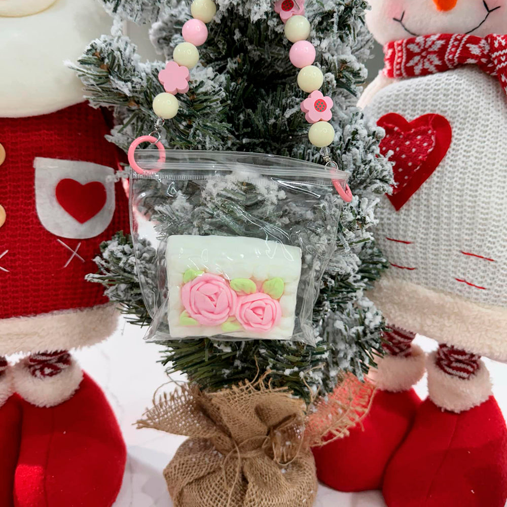Flower Cake Luminous | Handmade Taba Squishy